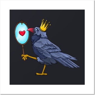 Crows self-confidence Posters and Art